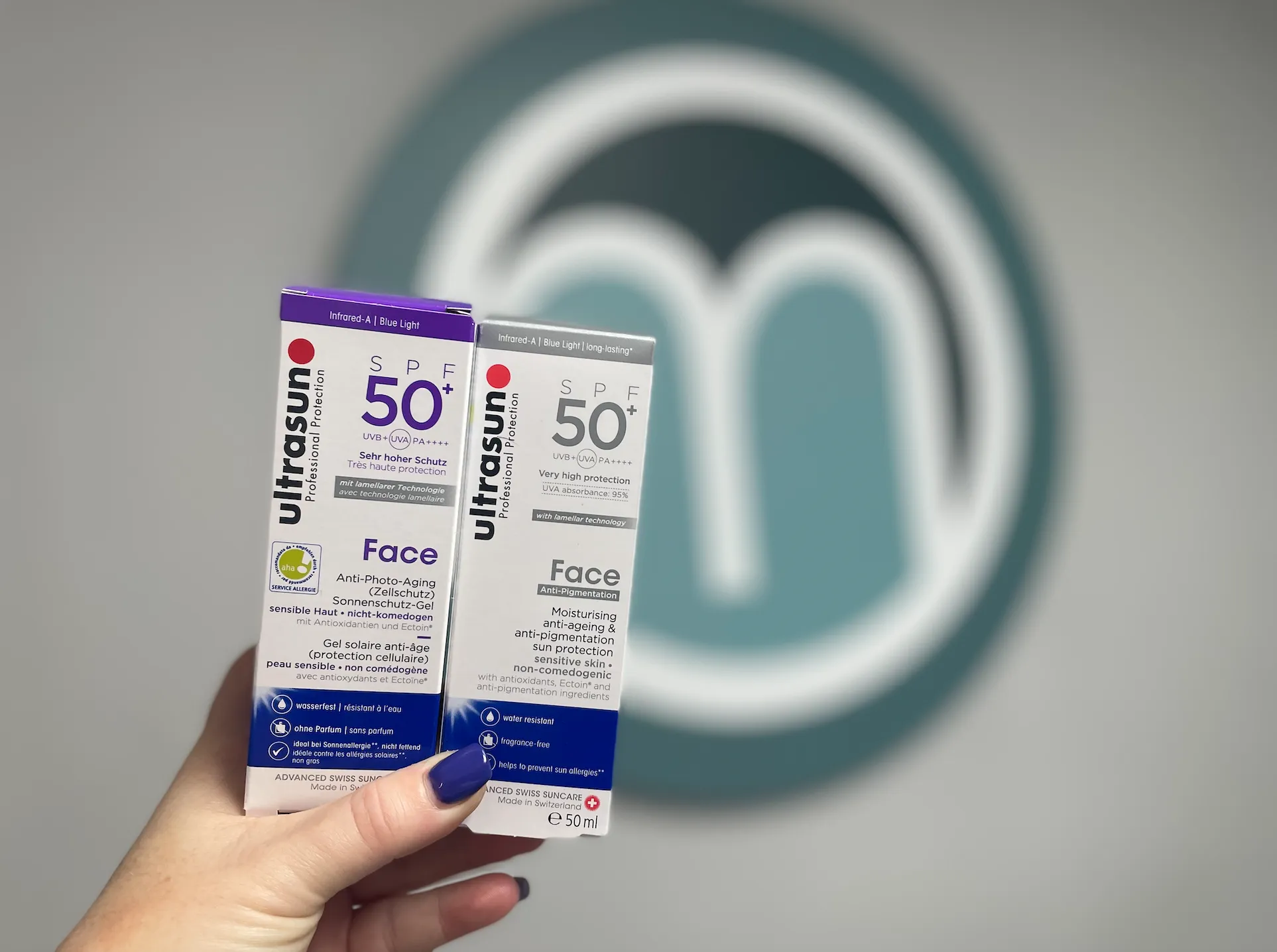 Sun cream and sunscreen products for skin protection